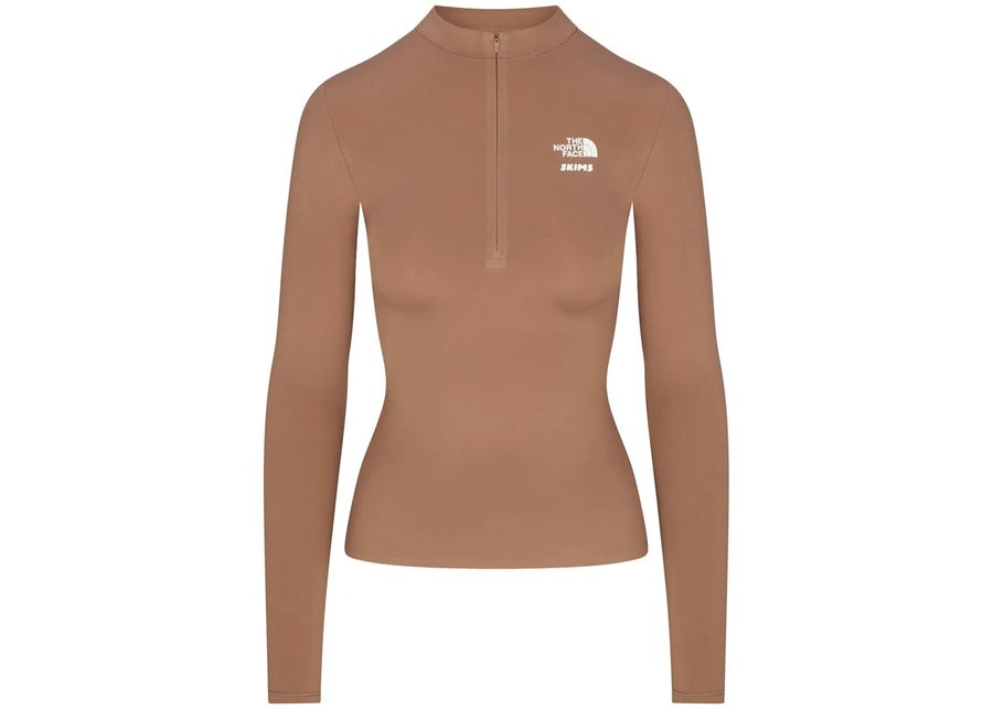 SKIMS x TNF Refina Haut à manches longues Sienna