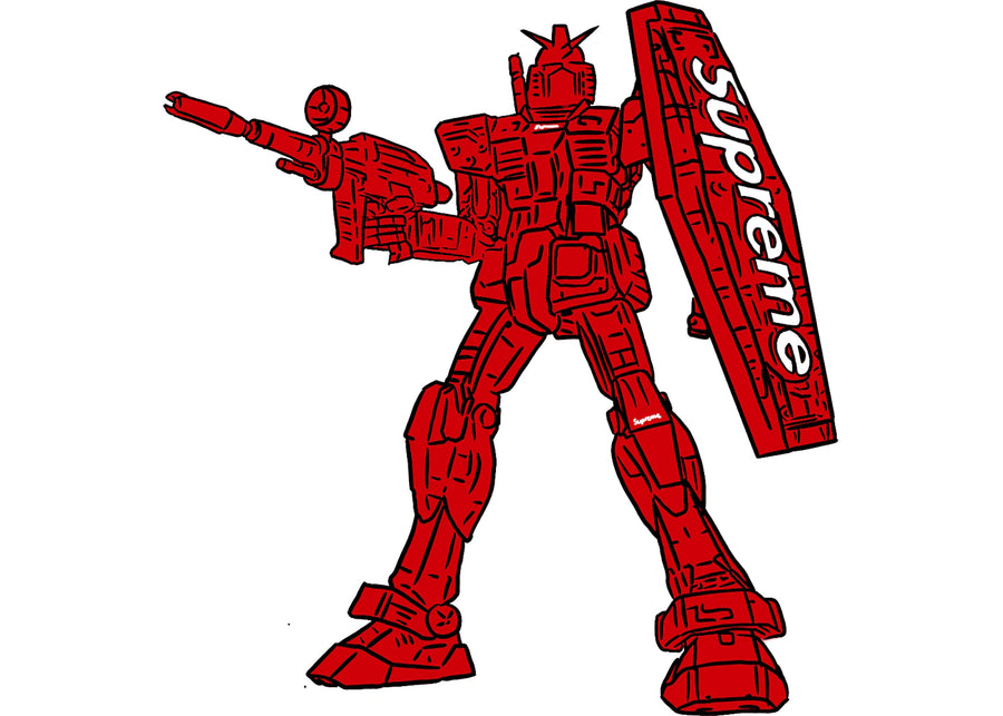 Supreme MG 1/100 RX-78-2 GUNDAM Ver. 3.0 Action Figure
