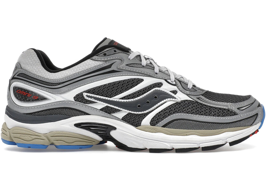 Saucony ProGrid Omni 9 Metallic Gray Silver