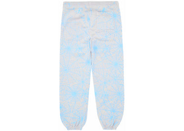 Sp5der AOP Web Sweatpants Heather Grey