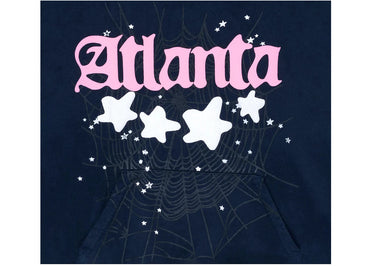Sp5der Atlanta Hoodie Navy