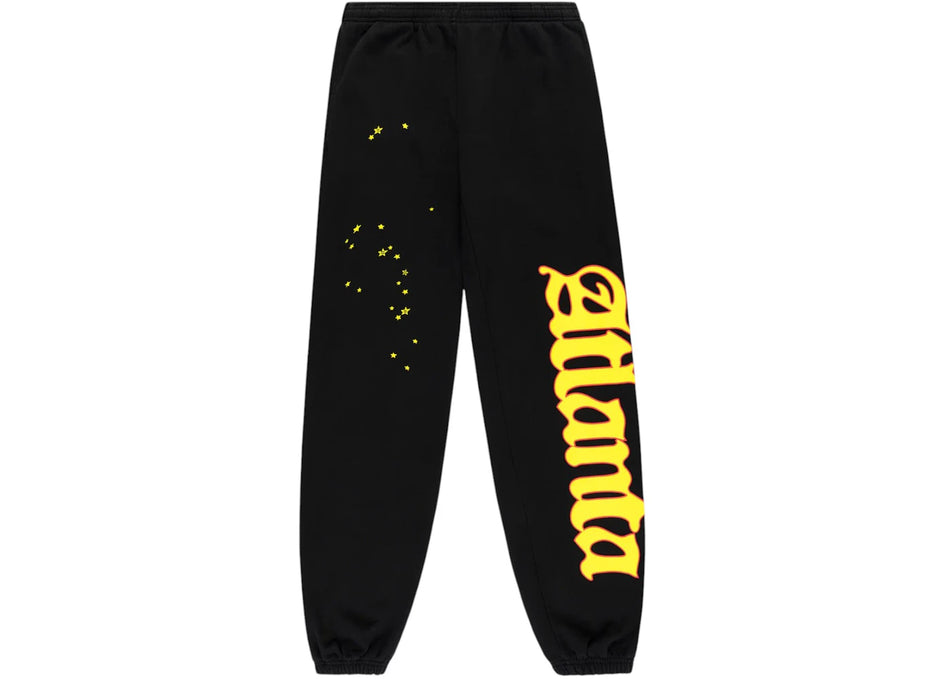 Sp5der Atlanta Sweatpant Black