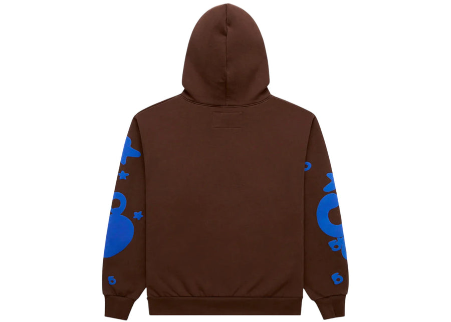 Sp5der Beluga Hoodie Brown