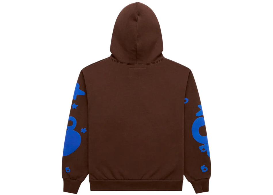 Sp5der Beluga Hoodie Brown