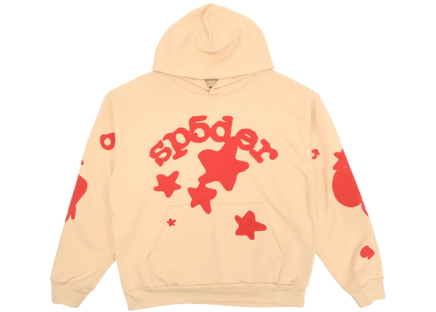 Sp5der Beluga Hoodie Cream