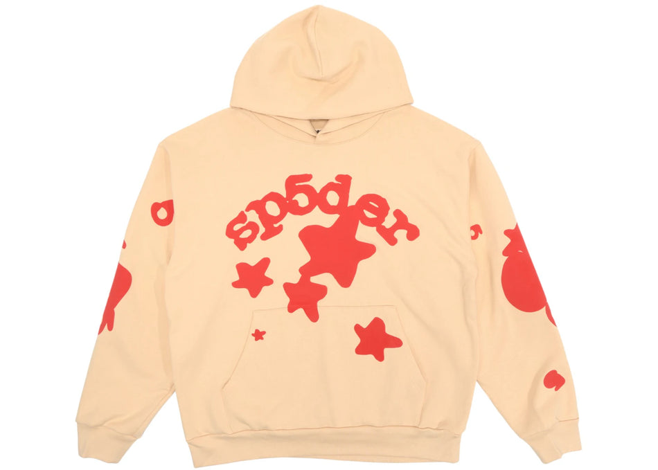 Sp5der Beluga Hoodie Cream