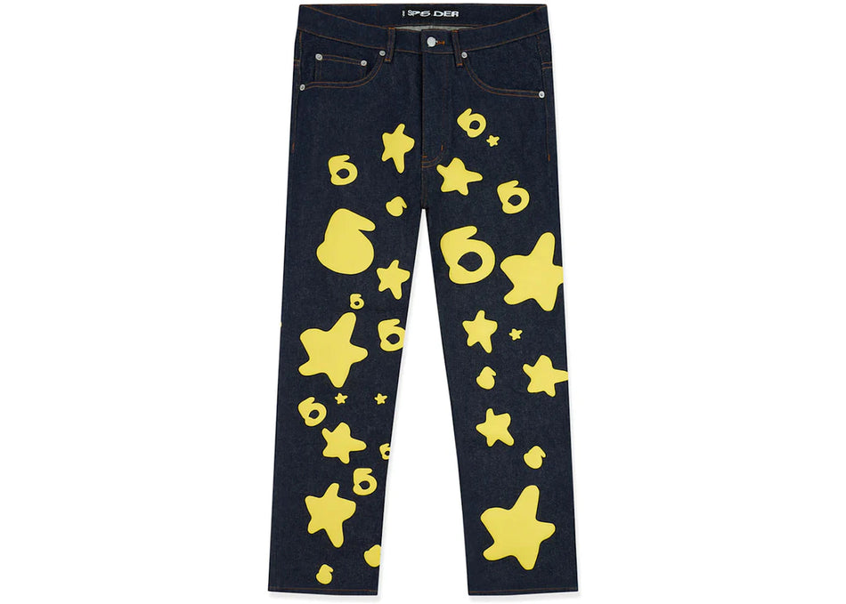 Sp5der Beluga Jean Indigo Denim