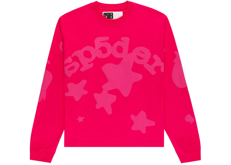 Sp5der Beluga Longsleeve Pink