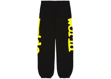 Sp5der Beluga Sweatpants Onyx/Yellow