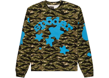 Sp5der Beluga Tiger Camo Longsleeve Tiger Camo