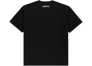 Sp5der Diffused Collegiate Tee Black