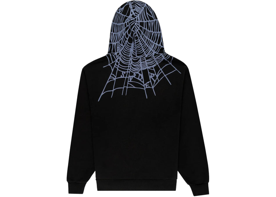 Sp5der Heavy Web Hoodie Black