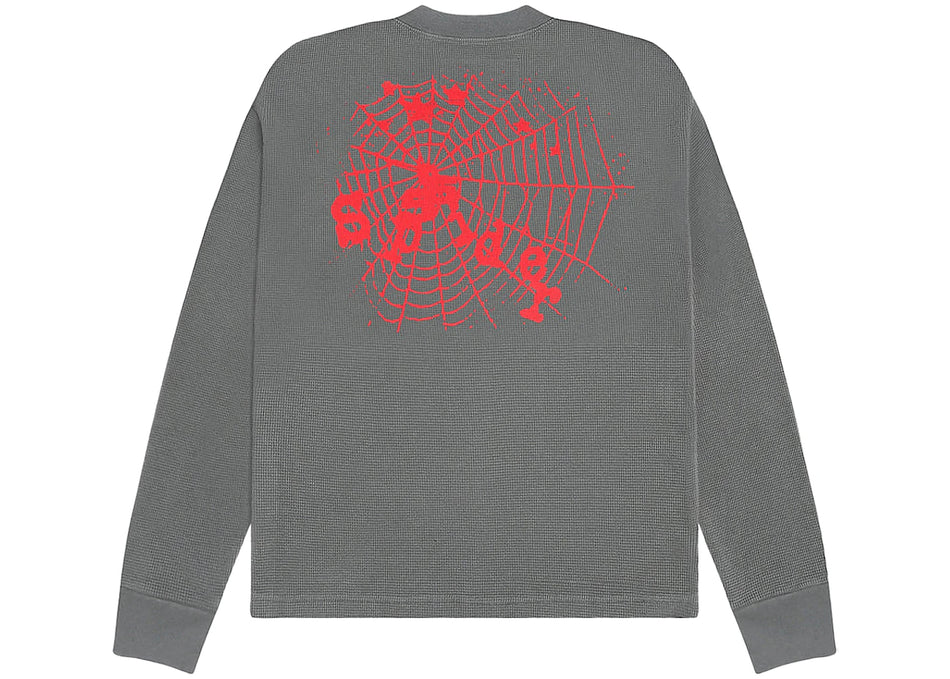 Sp5der Hellcat Kenny Thermal L/S Shirt Grey