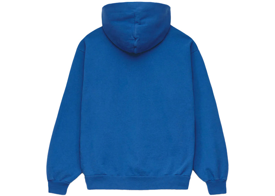 Sweat à capuche bleu Sp5der Legacy