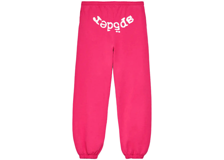 Pantalon de survêtement Sp5der Legacy rose