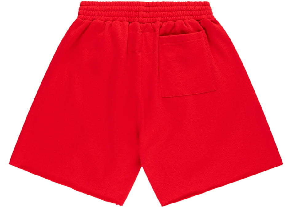 Sp5der OG Studded Sweatshort Red