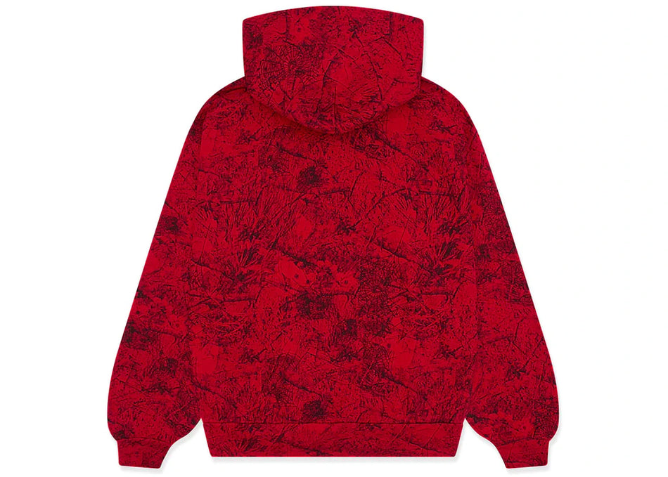 Sp5der OG Tree Camo Hoodie Red