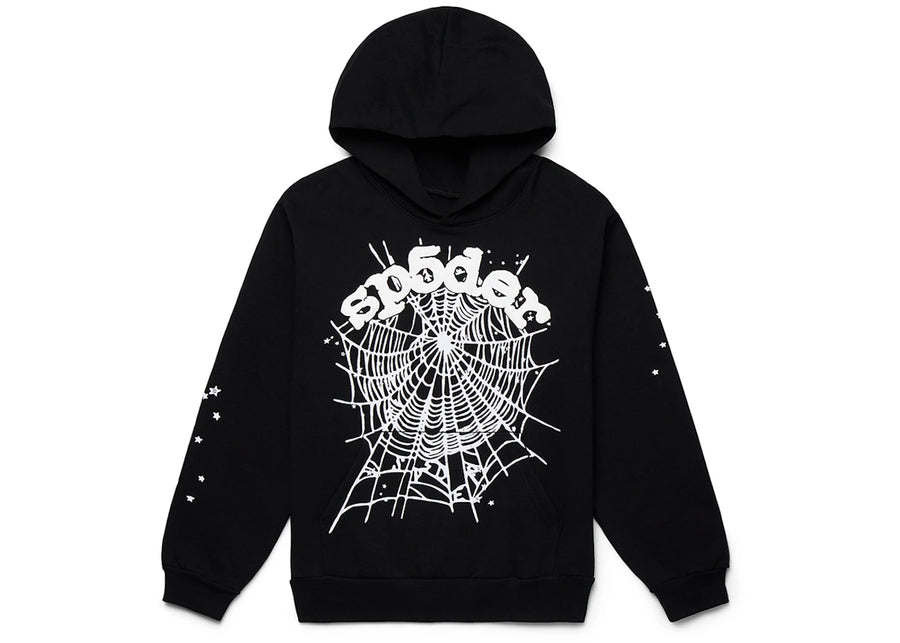 Sweat à capuche Sp5der OG Web noir