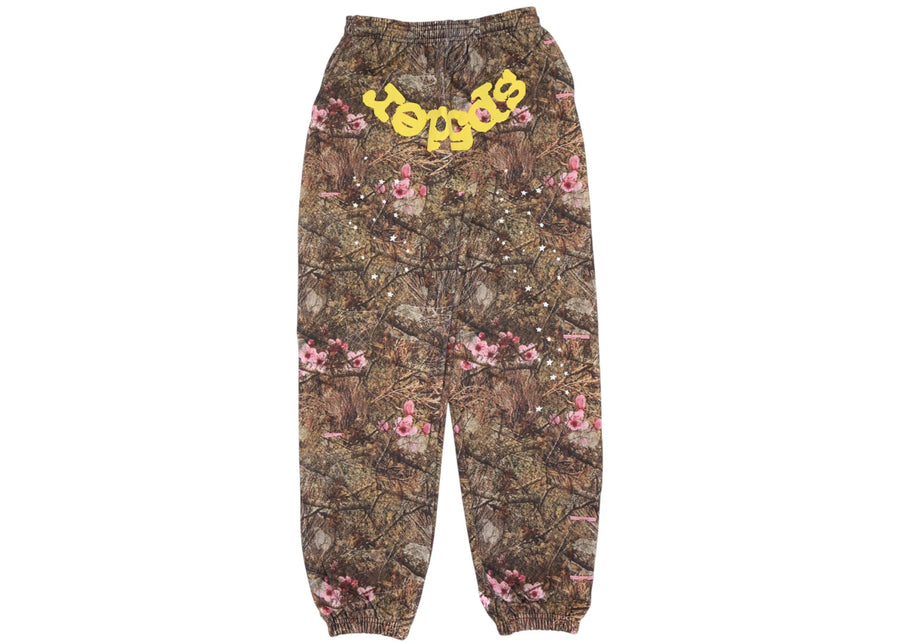 Pantalon de survêtement Sp5der OG Web camouflage