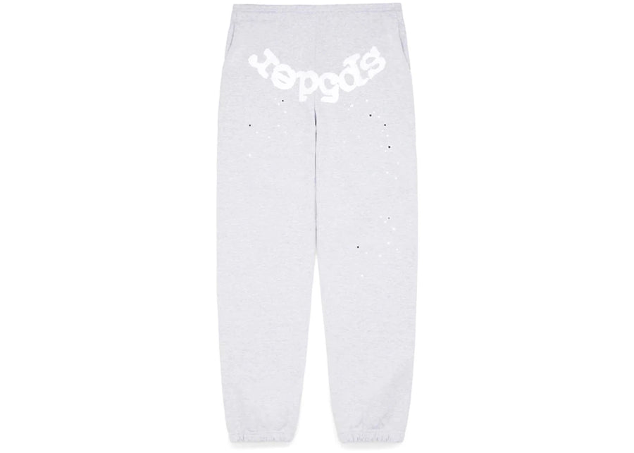 Pantalon de survêtement Sp5der OG Web Gris chiné