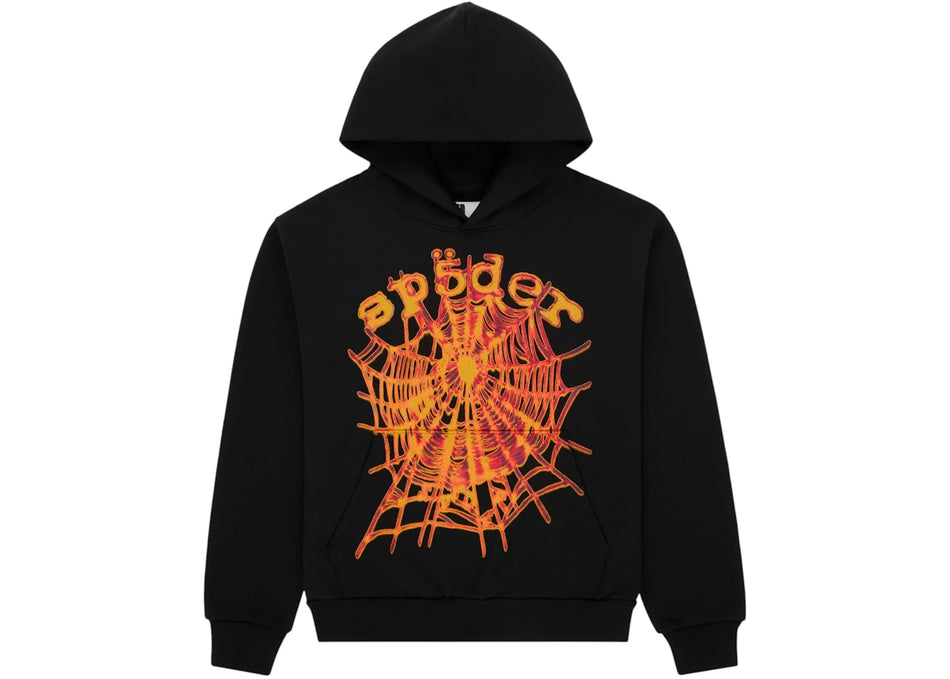 Sp5der OG Web V2 Hoodie Black