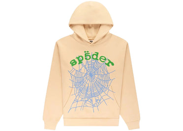 Sp5der OG Web V2 Hoodie Cream