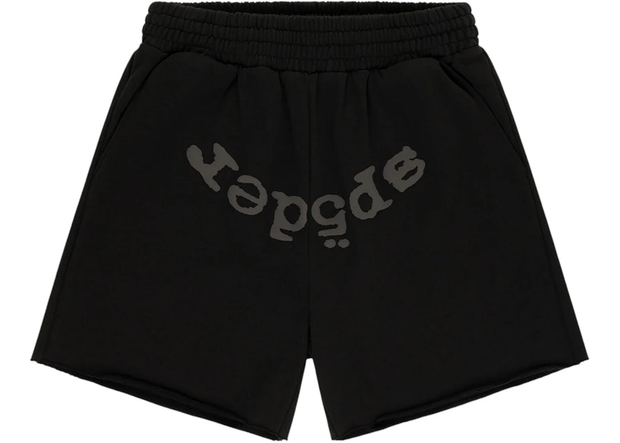 Short de survêtement Sp5der OG Web V2 Phantom noir