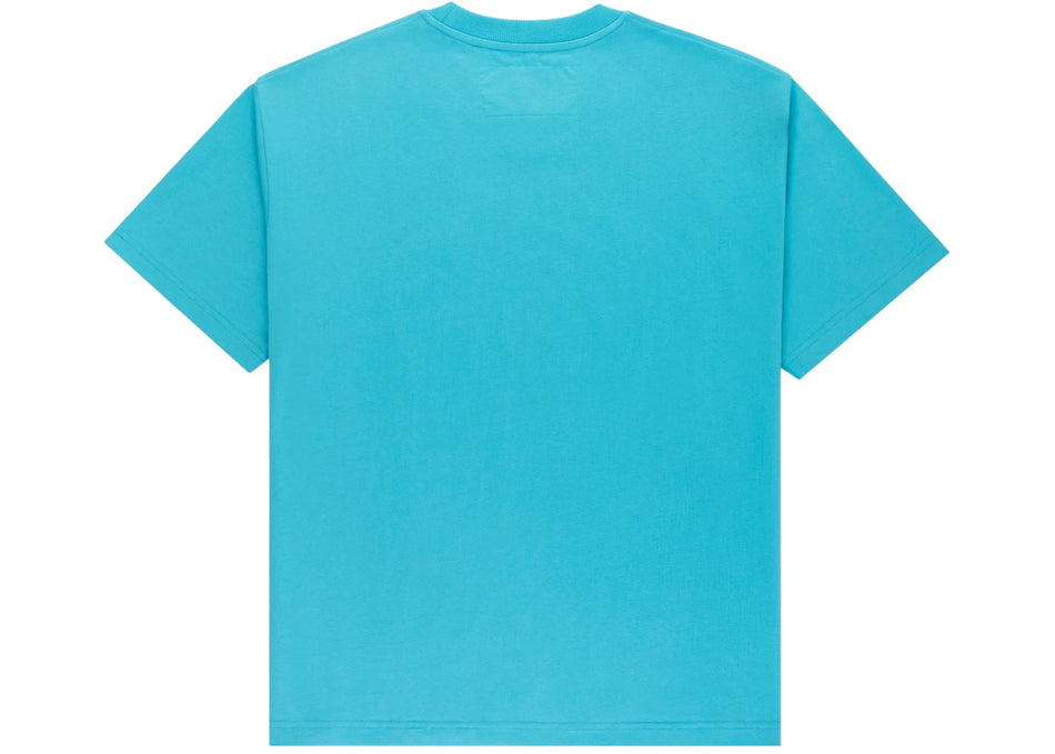 Sp5der OG Web V2 Tee Cyan