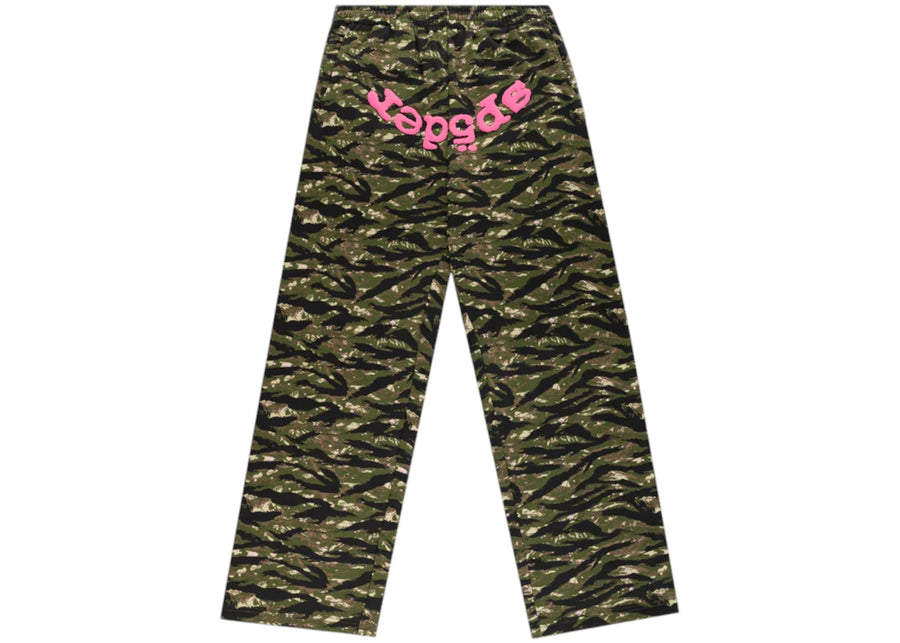 Pantalon de survêtement Sp5der OG Web V2 Tiger Camo Tiger Camo