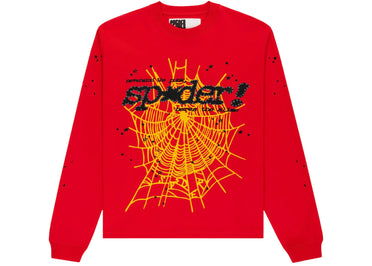 Sp5der Punk V2 Longsleeve Red