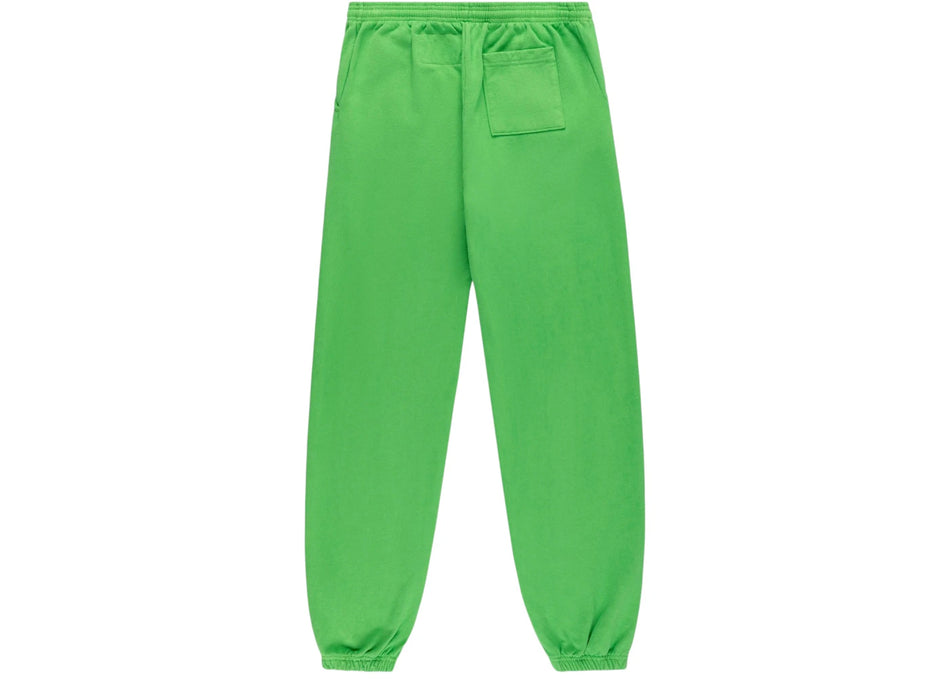 Sp5der Punk V2 Rhinestone Sweatpant Bright Green