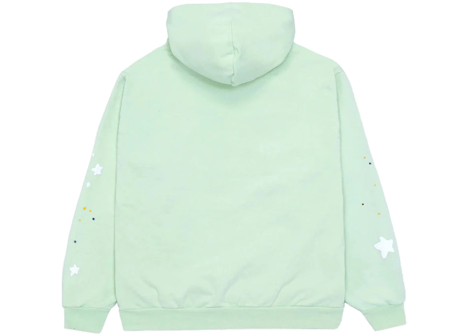 Sp5der SP5 Mint Hoodie Mint