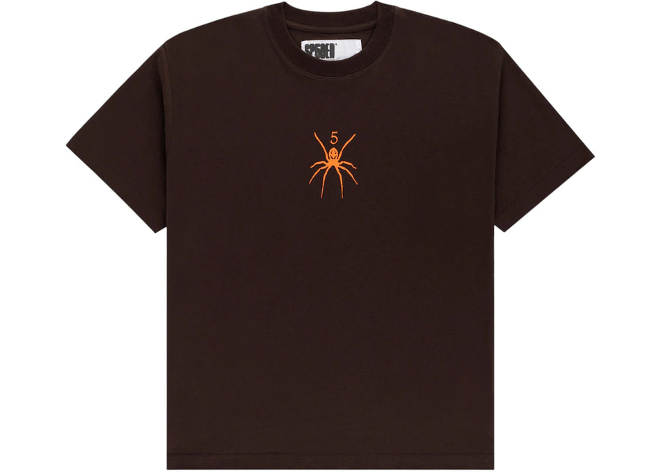 Sp5der TM Tee Brown