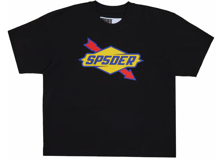 T-shirt noir Sp5der The Spot