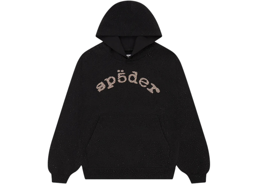 Sweat à capuche Sp5der VVS noir