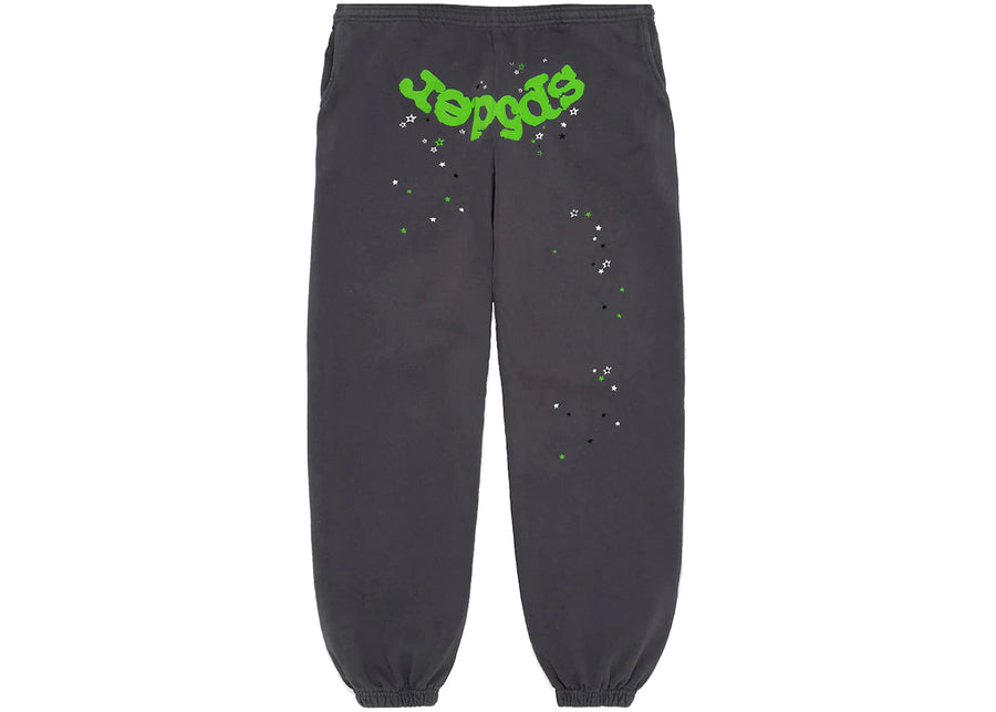 Pantalon de survêtement Sp5der Wait Web Gris ardoise