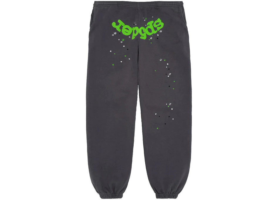 Sp5der Wait Web Sweatpant Slate Grey