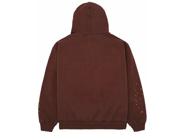 Sp5der Web Hoodie Brown