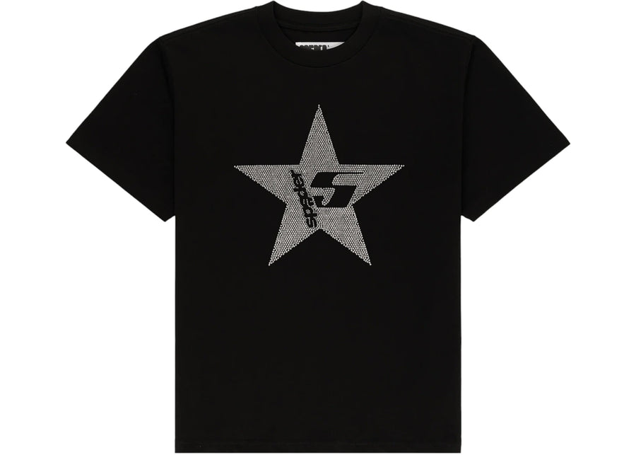 T-shirt noir Sp5der Worldwide Five Day