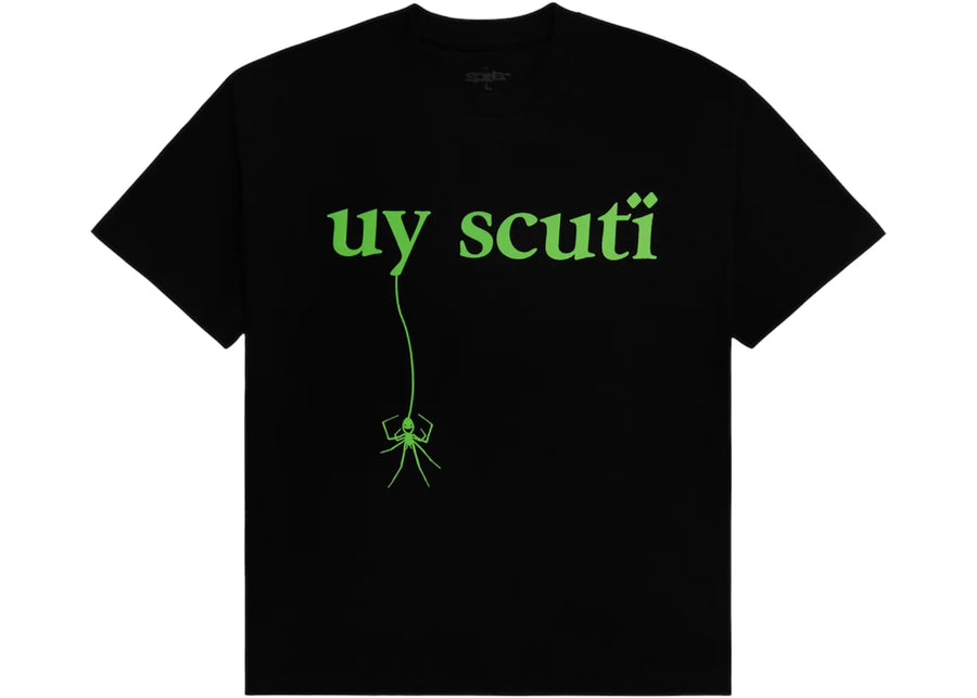 T-shirt Sp5der x UY SCUTI Noir/Vert