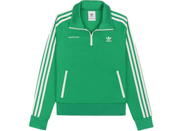 Sporty & Rich x adidas Quarter Zip Track Jacket Jolly Green/Cream