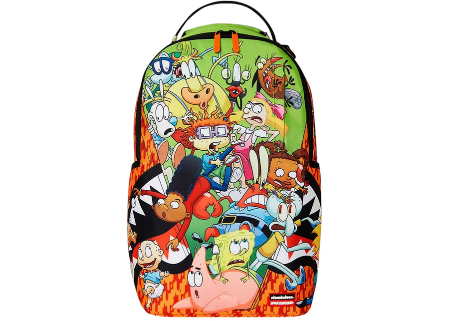 Sac à dos Sprayground DLXR multicolore à l'effigie d'un personnage Nick des années 90