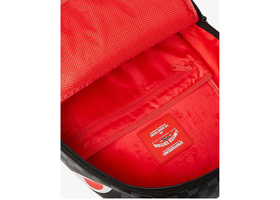 Sac à dos Sprayground Drip Check Shark noir