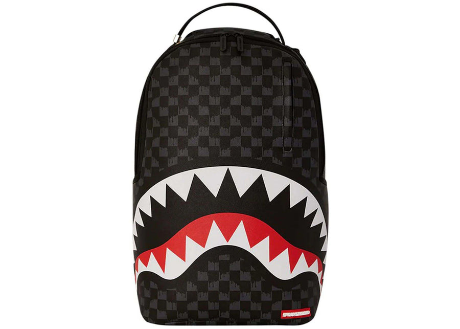 Sac à dos Sprayground Drip Check Shark noir