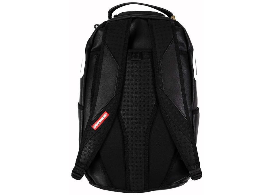 Sprayground Drip Shark Central DLXSV Backpack Black/White