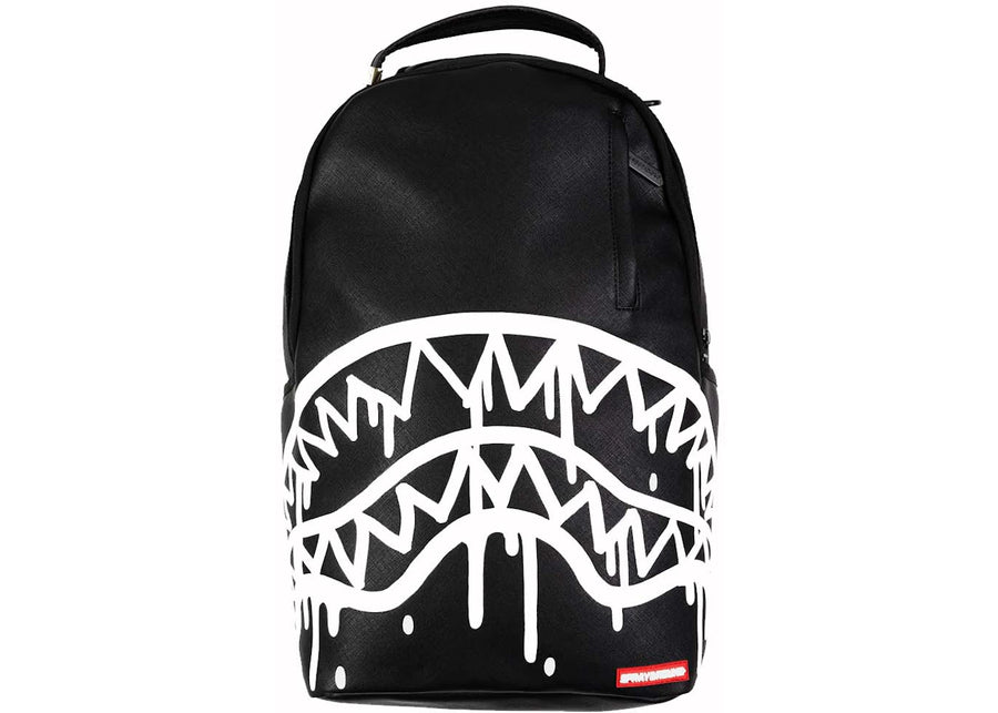 Sac à dos Sprayground Drip Shark Central DLXSV Noir/Blanc