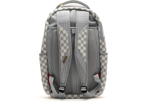 Sprayground Knit Sharks In Paris In Cream DLX Backpack Multicolor