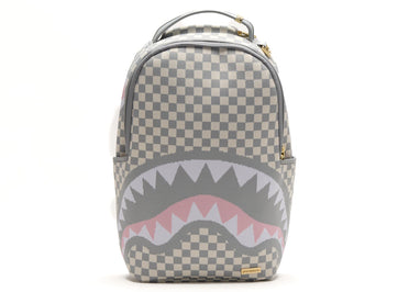 Sprayground Knit Sharks In Paris In Cream DLX Backpack Multicolor