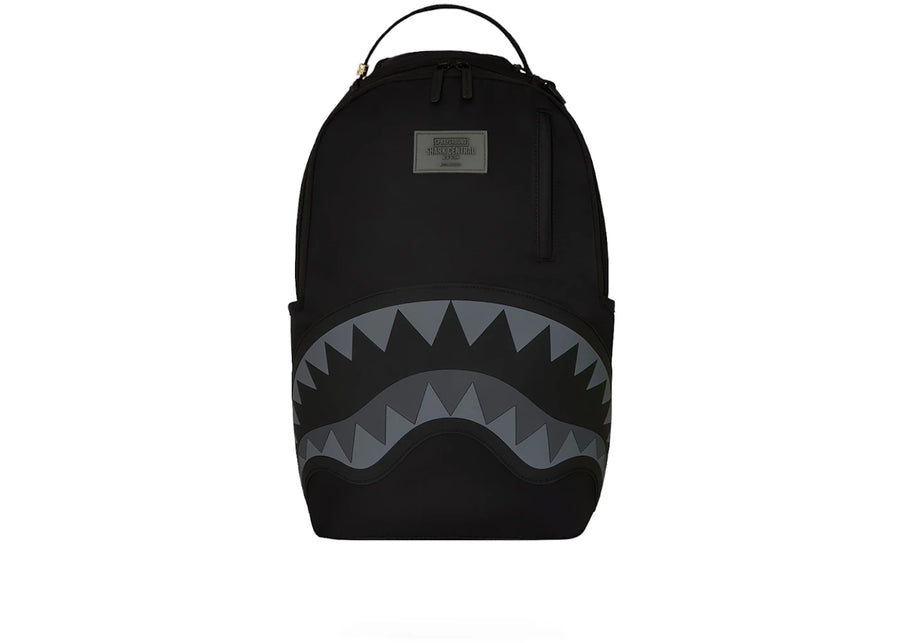 Sac à dos en nylon noir Sprayground Shark Central