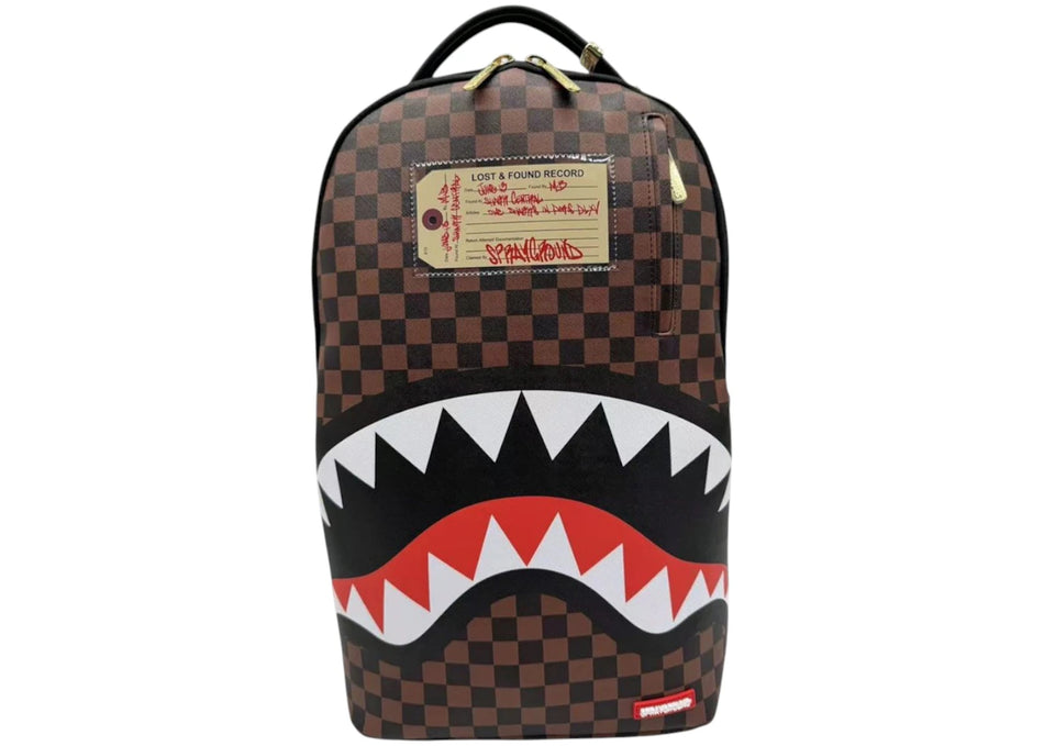 Sprayground Sharks In Paris Lost & Found Backpack Multicolor